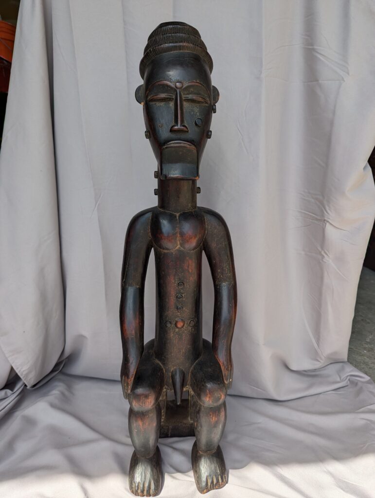 African Dogon Male Figure Wooden Statue